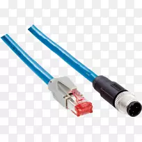 8p8c网络电缆电连接器以太网双绞线电缆插头