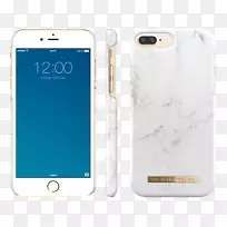 iphone 6s加苹果iphone 8加苹果iphone 7加苹果iphone 8/7硅胶外壳-白色大理石