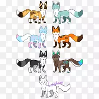 猫狗红狐艺术猫