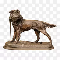 青铜雕塑狗繁育斯皮尔特