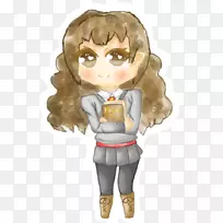 棕色头发智人的人类行为.书素描