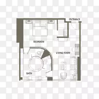建筑平面图-香港地标