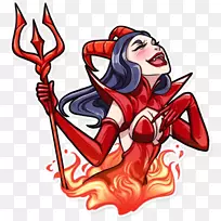 电讯报魔鬼可能会哭贴地狱魔鬼