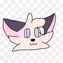 胡须猫剪贴画-小猫