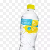矿泉水塑料瓶液态水柠檬