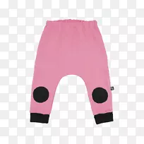 粉红m裤