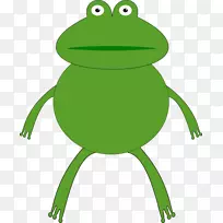 澳大利亚绿树蛙石膏板夹蛙