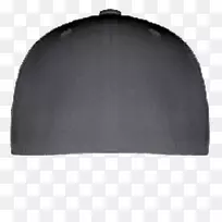 黑色m-母帽