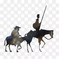 Don Quixote Sancho Panza ladran，Sancho图书报价-UA