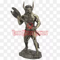 米诺陶青铜雕塑诺索斯·代达罗斯雕像-米诺陶