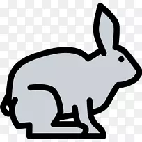 国内兔食电脑图标剪贴画-兔子