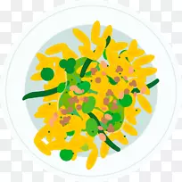 叶圆字体-意大利面