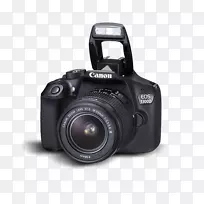 佳能eos 1300 d佳能eos 750 d canon ef镜头安装数码单反佳能e-s 18-55 mm镜头照相机