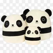 大熊猫毛绒动物玩具熊枕头宠物跆拳道出气筒