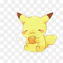 Pikachu Pokémon HeartGold和Soul银ポケットモンスター绘图-Pikachu