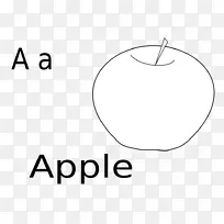 纸制苹果电脑图标夹艺术-苹果