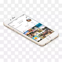 智能手机Instagram iPhone 6-智能手机