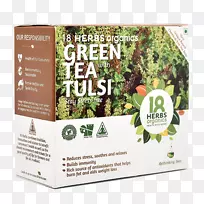 绿茶草本植物神圣罗勒有机食品-茶