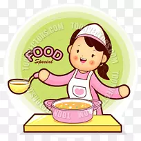 婴儿食品烹饪婴儿蹒跚学步的家庭主妇-烹饪
