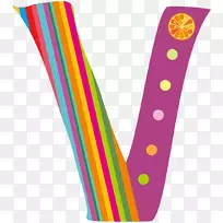 字母v绘画剪贴画-v