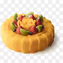 水果蛋糕摩丝芝士蛋糕奶油面包混合水果