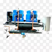 冷水机组压缩机机械工程空气冷却器