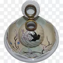 陶瓷餐具制品.手绘鸟