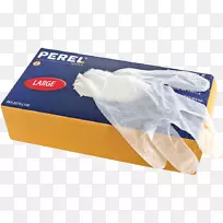 医用手套一次性聚氯乙烯包装和标签.一次性