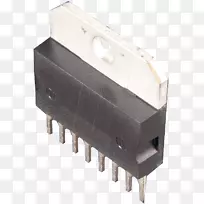 晶体管多引线功率封装音频功率放大器ST微电子.瓦特