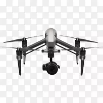 DJI激发了2架无人驾驶飞行器dji zenmuse x5s四航机-速度​​运动