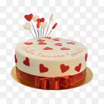 生日蛋糕玉米饼杏仁糖蛋糕装饰-蛋糕