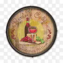 酒窖桶橡木普通葡萄-葡萄酒