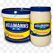 调味品风味Hellmann‘s和最佳食物蛋黄酱番茄酱