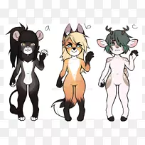 猫、马、、宠物、狗、猫