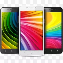 特色手机智能手机Intex aqua A4 4G Android-智能手机