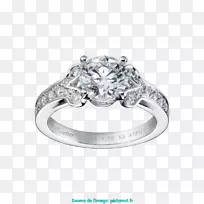 订婚戒指珠宝结婚戒指