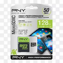 微SD闪存卡安全数字PNY技术SDXC-实时性能
