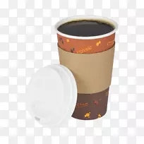咖啡杯套筒纸杯咖啡