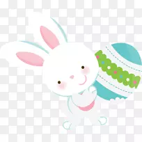 兔子复活节兔子桌面壁纸夹艺术-兔子
