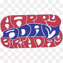 生日祝福冰淇淋蛋糕视觉艺术-生日