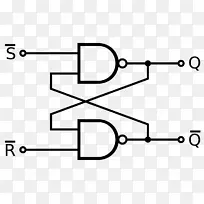 触发器顺序逻辑门NAND门电子电路触发器