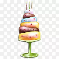 生日蛋糕糖蛋糕托切艺术蛋糕