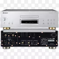 超级音频cd播放机光盘先驱公司数模转换器cd播放机