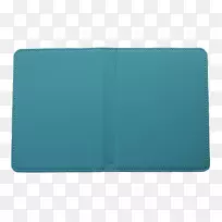 绿松石钱包-蓝色脸谱封面