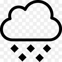 云符号计算机图标阴云密布剪贴画.云