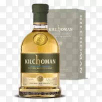 基尔乔曼酒厂单麦芽威士忌伊斯莱威士忌瓶