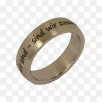 结婚戒指银手镯白金戒指材料