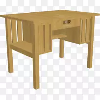 桌子抽屉木料染色桌