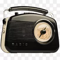 调频广播k nig收音机设计复古蓝牙无线技术古董收音机-收音机