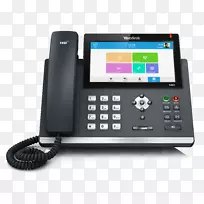 yalink SIP-t48g voip电话会话发起协议ip电话语音电话-tel&eacut；fono